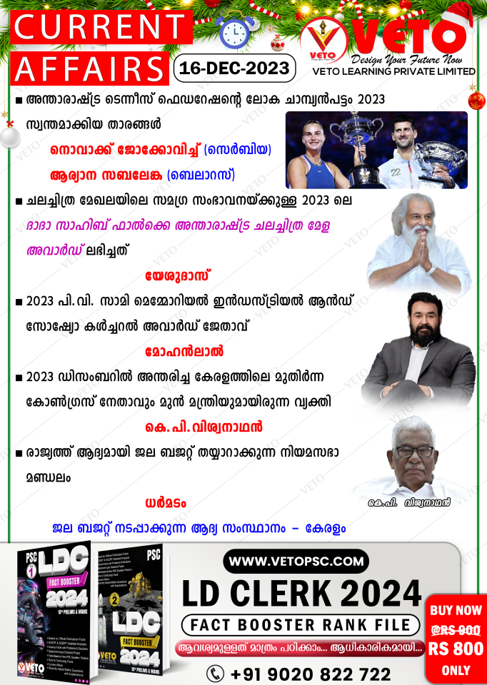 CURRENT AFFAIRS